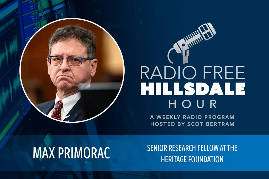 Host <a href="/ScotBertram/">Scot Bertram</a> talks with <a href="/MaxPrimorac/">Max Primorac</a>, senior research fellow at <a href="/Heritage/">Heritage Foundation</a>'s Margaret Thatcher Center for Freedom, and Christopher D. Heckel, associate professor of biology at <a href="/Hillsdale/">Hillsdale College</a>.

bit.ly/4nqxXrA