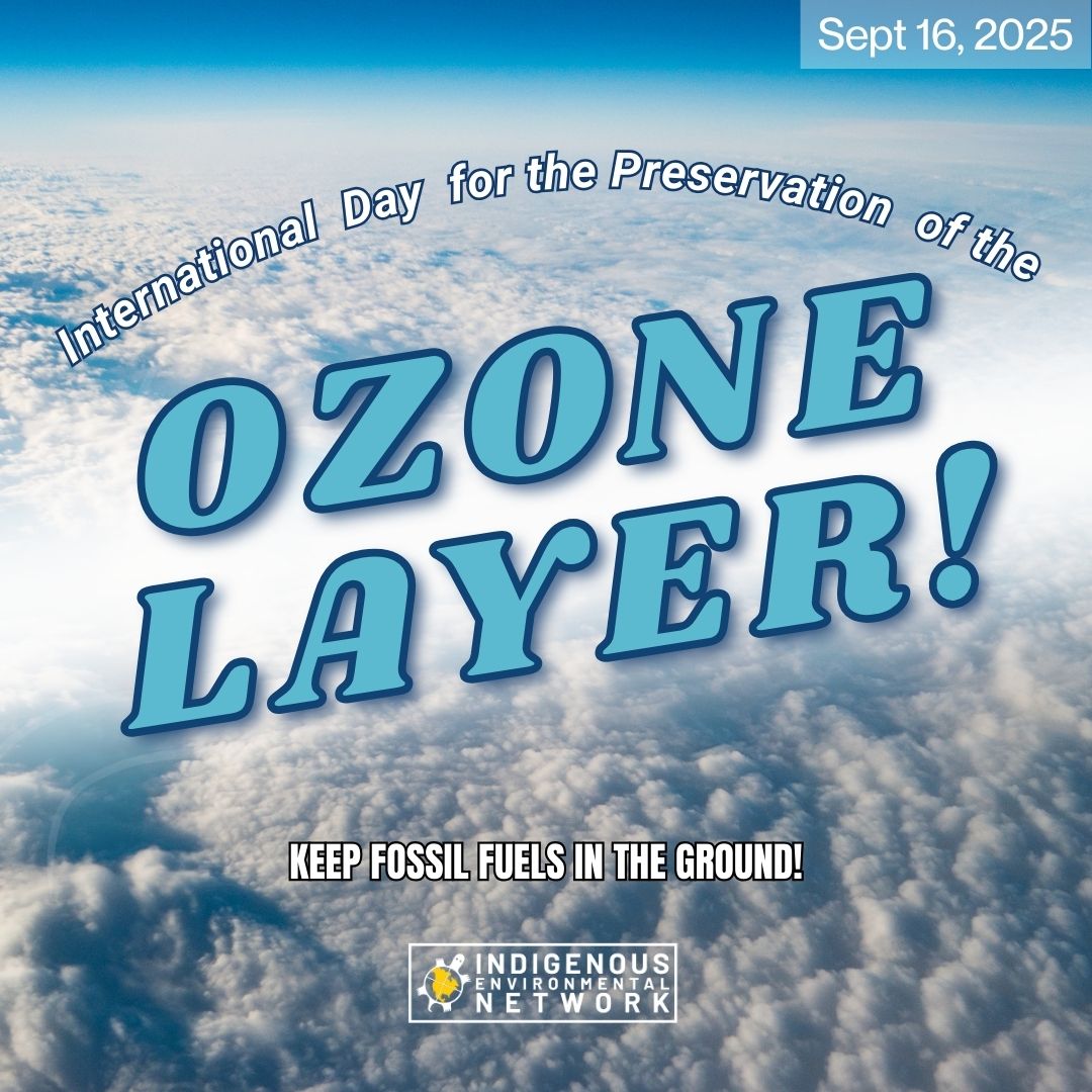 IENearth's tweet image. The Montreal Protocol united the world to protect the ozone layer, now we must reduce carbon emissions at source by keeping fossil fuels in the ground! We can’t afford to wait any longer… the time to act is NOW. #ZeroEmissions #EndFossilFuels #KeepInTheGround