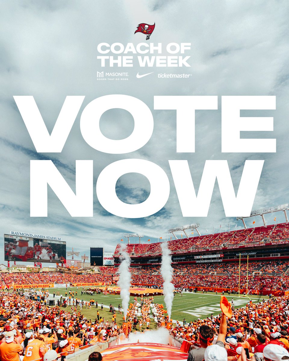 BucsFoundation's tweet image. Krewe, vote now for your High School Coach of the Week ‼️

🗳️: bccn.rs/COTW