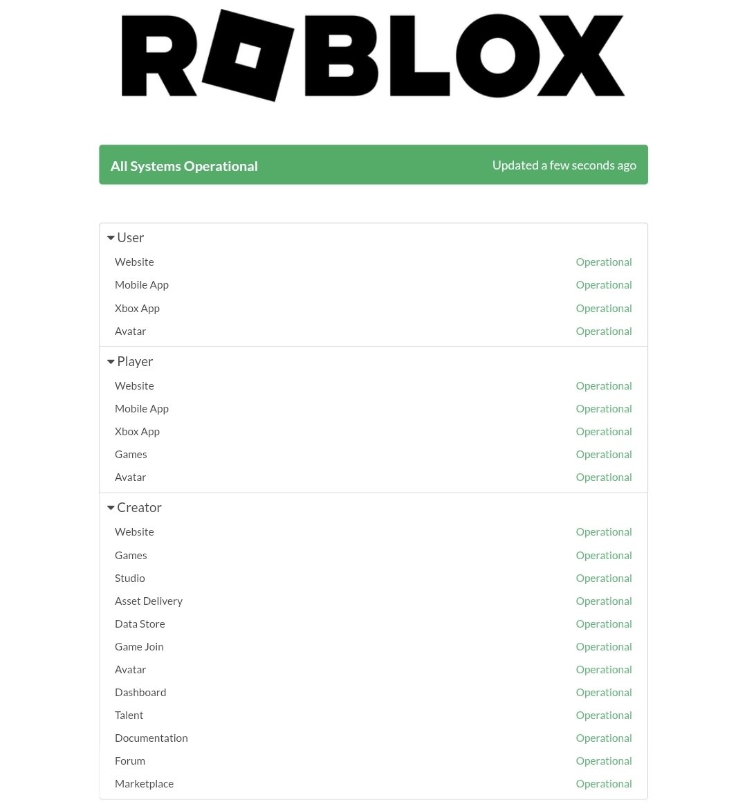 RobloxMurio's tweet photo. Una disculpa que no les avisé nada, estaba fuera de casa

Si, Roblox andaba caído, en principio debería estar arreglado https://t.co/77ZjpvaaaF