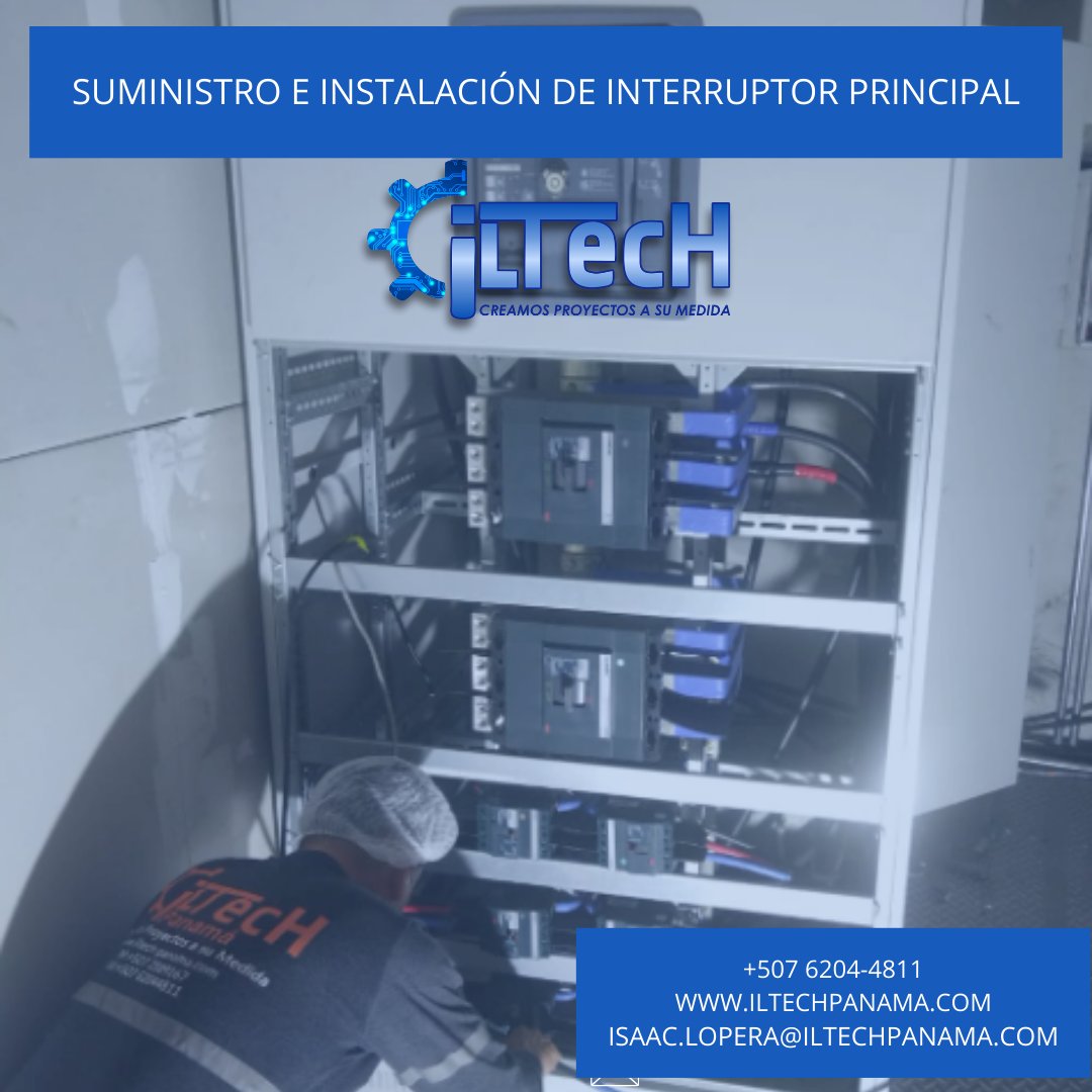 iLTech_panama's tweet image. 🔧 Suministro e instalación de interruptor principal ✅
Confiabilidad y seguridad energética para tu empresa.
#ILTECHPANAMA #EnergíaConfiable #PanamaCity