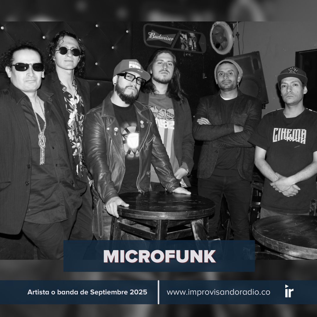 📢 Septiembre trae groove y poder:
👉 #Microfunk es la Banda del Mes en Improvisando Radio
🏆 Ganadores del circuito On Session de Baltika Records.
🎶 Funk explosivo que marca un nuevo capítulo en la escena.
#ImprovisandoRadio #Microfunk #BaltikaRecords #OnSession #BandaDelMes