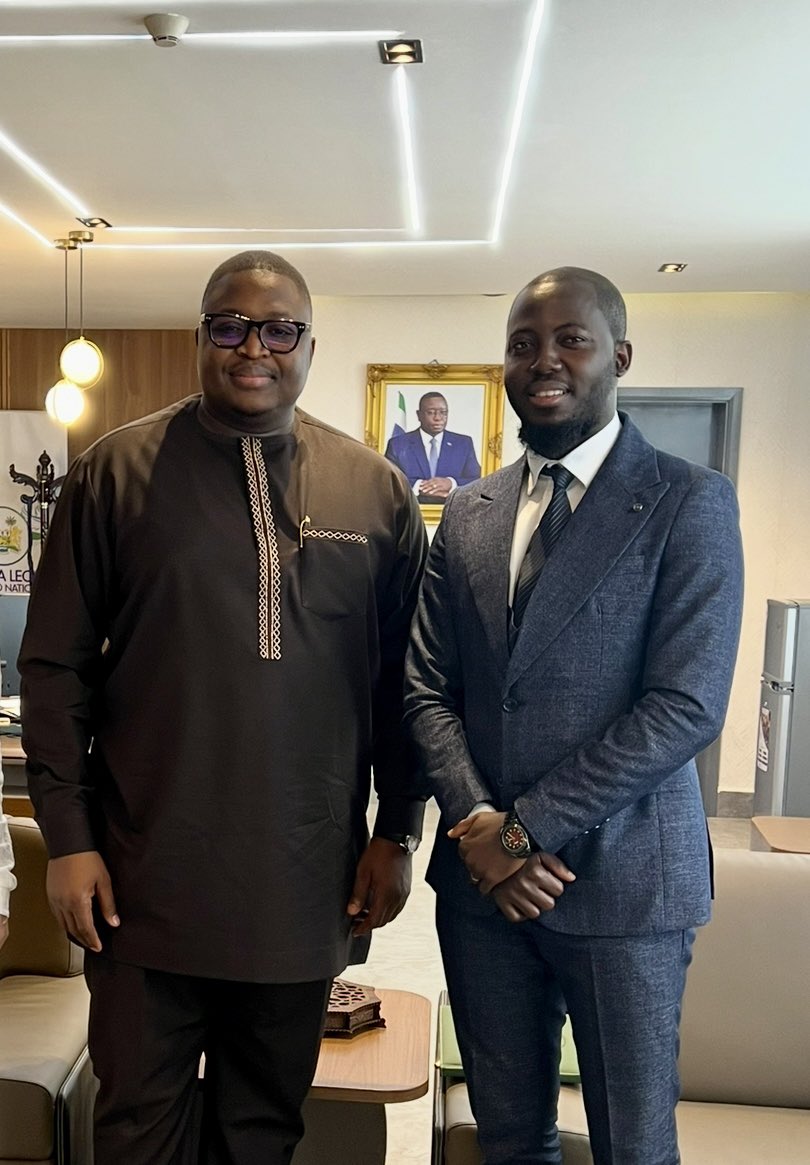 Honoured to be received by Sierra Leone’s Foreign Minister

As specialists, this engagement reaffirms the strength of international cooperation and the legacy of bilateral scholarships in shaping resilient health systems. Gratitude into service &amp;  bridges for national progress.