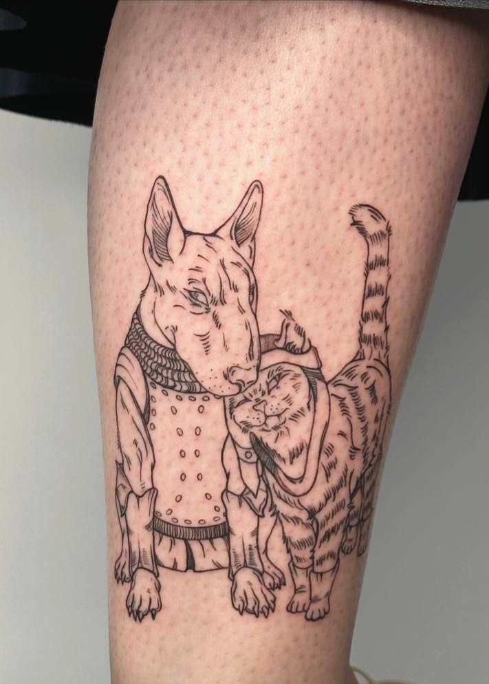 for_real47's tweet image. Not finished yet, but who cares 🤭
Today, wonderful @JoolikKsu (👑) gifted me a memento to remember #evilgang and #isterik that have become a symbol of my healing from heavy depression 🤍
Infinite thanks to all of EG and to Jim and Logan for bringing our favorite boys to life 🫂