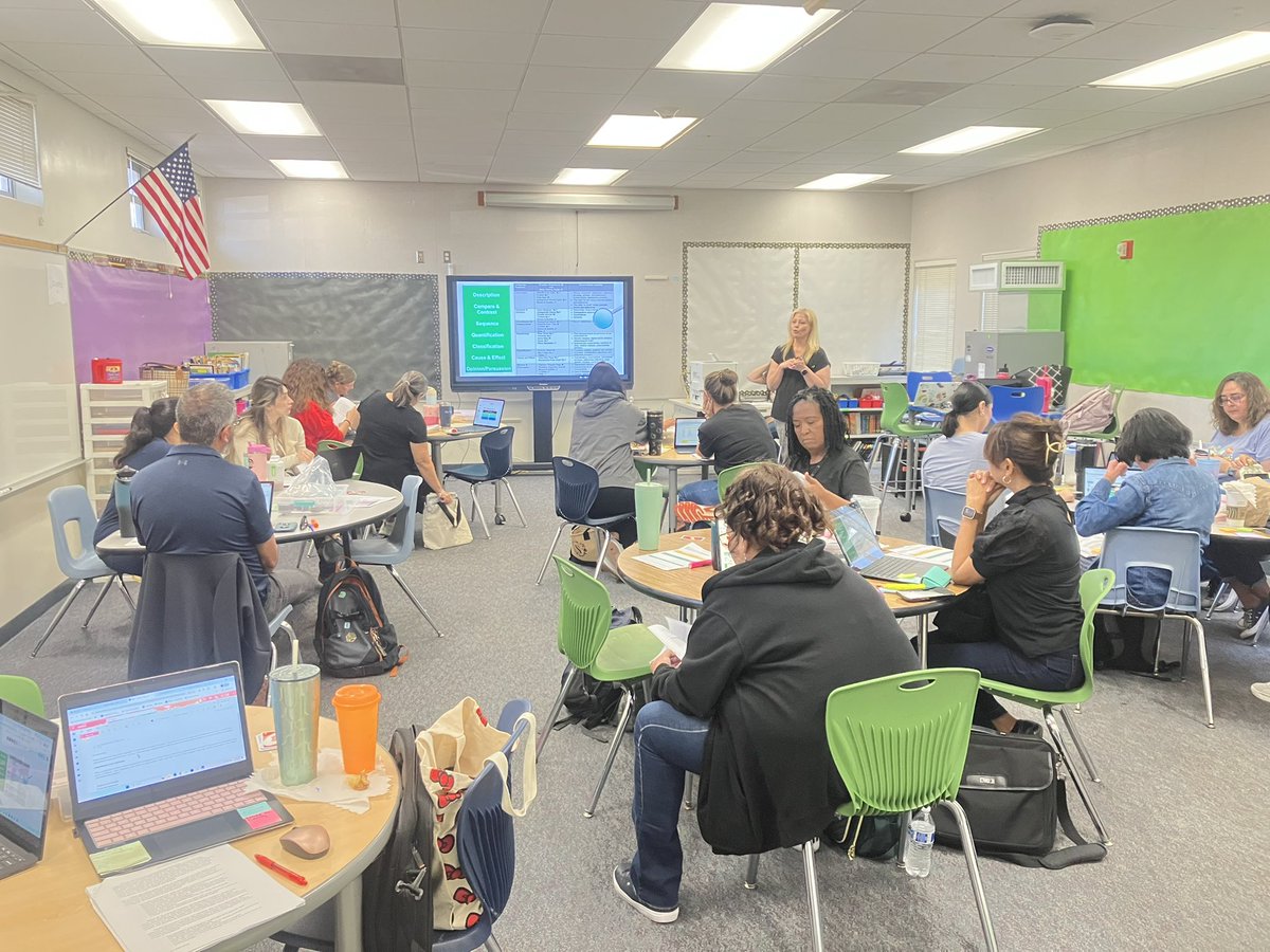 Yesterday our Kindergarten teachers participated in learning around integrating ELD/SLD standards throughout the instructional day. #sbusddreambuilding <a href="/Supt_SBUSD/">Jose A. Espinoza</a> <a href="/SBUSD_NEWS/">SBUSD NEWS</a> <a href="/EMI_SBUSD/">Paola Flores</a> <a href="/Brenda03Robles/">BrendaRobles</a> <a href="/LearnInnoDept/">Educational Services Department</a>