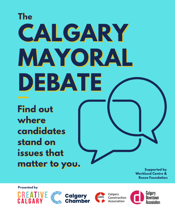 downtowncalgary's tweet photo. What do you know about the people running for Mayor? Do they care about the same things you do? Get informed! https://t.co/q32Vlp9uLI https://t.co/3yLKaL1afQ