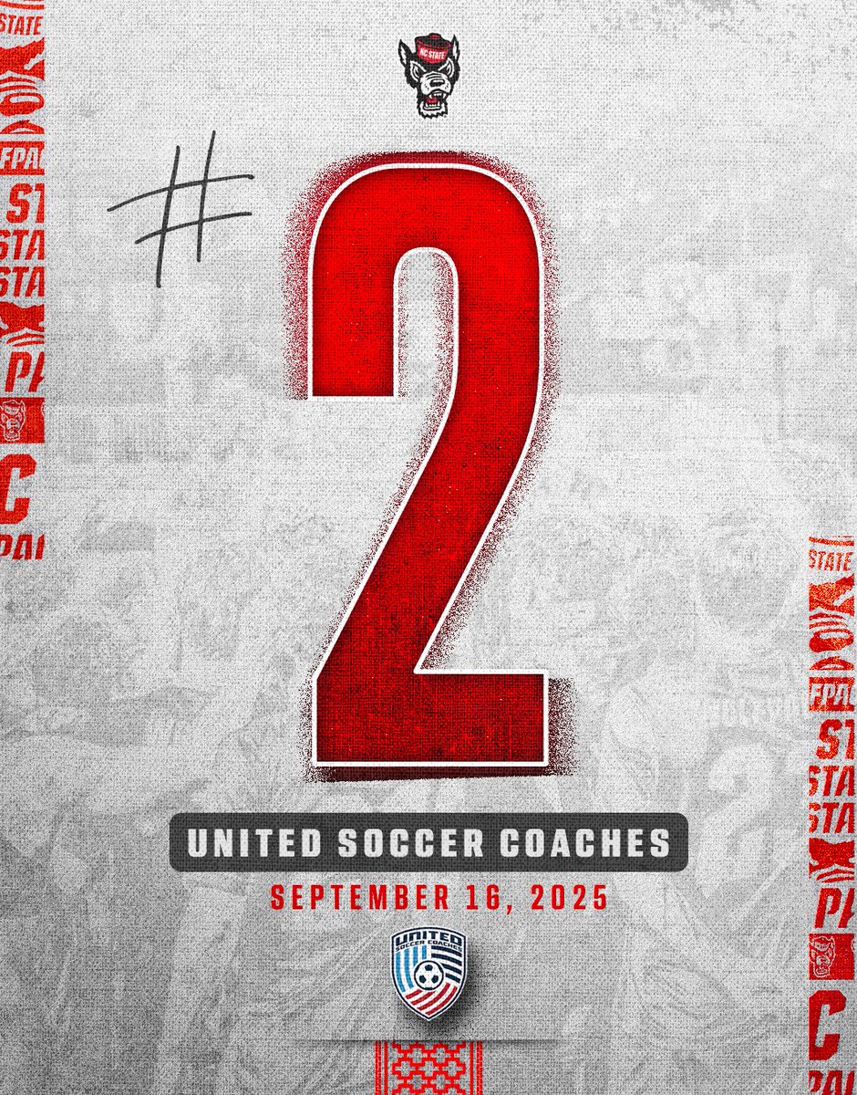 Movin’ on up 📈

Second in the country marks a new highest-ever program ranking in the United Soccer Coaches poll (which began in 1996). 

#CarryTheCulture