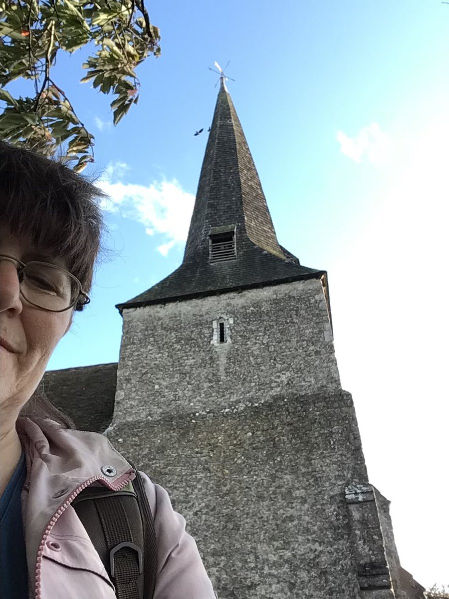 h_m17's tweet photo. Thank you, everyone who sponsored me for #RideandStride on Saturday 🙏🥾
I’ve just about recovered now, &amp; did thankfully manage to dodge the heavy rain showers😀 
⛪️ 13 churches visited
🥾 walked 8 miles
 raised £230 so far…
There’s still time to sponsor me, see pinned tweet 🙏 https://t.co/qaPb94Q0TQ