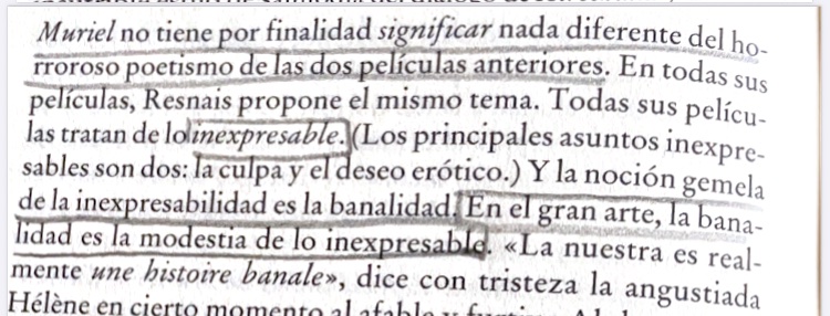Laura Bermúdez (@laurabermu27) on Twitter photo Susan Sontag hablando de Muriel de Resnais mi nueva obsesión Susan Sontag hablando de Muriel de Resnais mi nueva obsesión