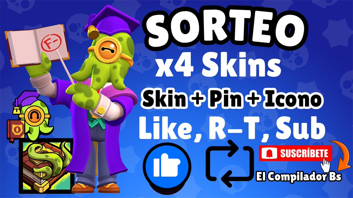 Hola, para celebrar que Soy CC

SORTEO🙀

x4 Skins de Barley Maestro Cósmico☝️🤓

Requisitos para Participar en la Imagen ⬇️

-OPCIONAL: Comentar un Meme, Edit, Curi, etc de Brawl🗿

GANADORES: 26 de Septiembre😺

Buena suerte😺

#BrawlStars #BrawlTalk #EldritchProfessorGiveaway