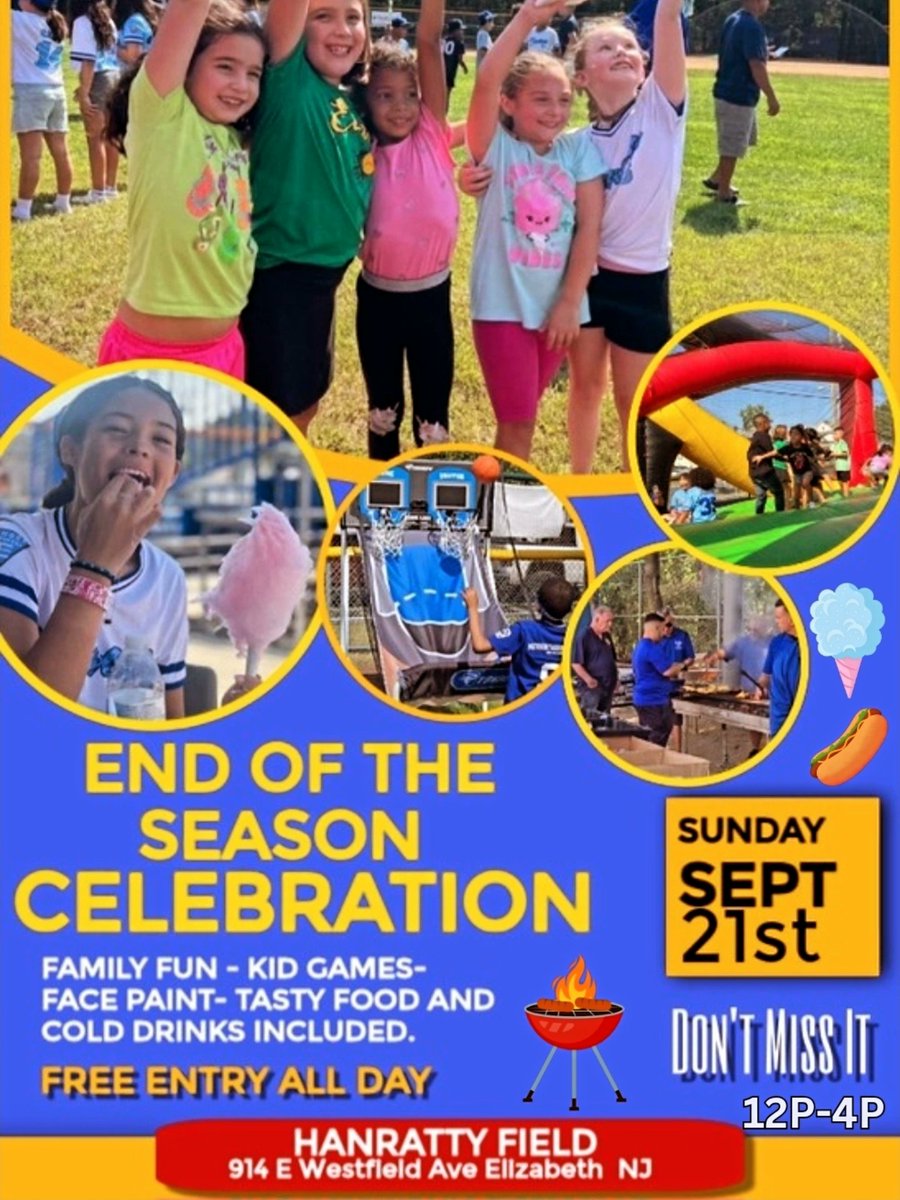 We’re just 5 days away from our biggest event of the season—our End-of-Season Picnic! 🎉
Everyone is invited—Spring 2025 players Summer/travel Ball, Fall Ball 2025 players, and their families. Come out and celebrate with your baseball and softball family! #elmorayouthleague