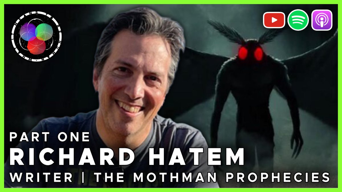 Dan Zetterström (@thezignal) on Twitter photo 🌒Our first interview guest is the wonderful <a href="/RichardHatem/">Richard Hatem</a>!
You'll know him as the Mothman Propecies screenwriter. We talk timey-wimey aspects of the phenomenon, government secrecy, creativity, & how we can all make the world a better place.
Streaming now! 🦇✨ 🌒Our first interview guest is the wonderful <a href="/RichardHatem/">Richard Hatem</a>!
You'll know him as the Mothman Propecies screenwriter. We talk timey-wimey aspects of the phenomenon, government secrecy, creativity, & how we can all make the world a better place.
Streaming now! 🦇✨