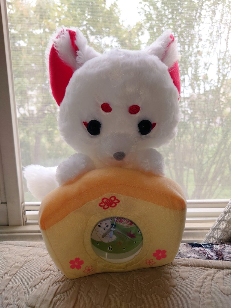 きゃ～！大好きなキツネのぬいぐるみ！それも紫！横浜流星さんのFC限定