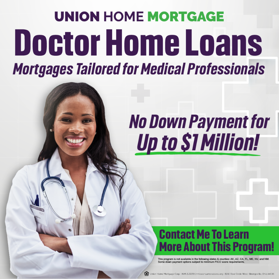 AbeGallagher1's tweet photo. Doctors have a sworn duty to protect the health of their patients. At UHM, we believe the least we can do to thank them is to help them find their dream home—with no down payment! Contact me to learn more! https://t.co/4dqko4OTgT