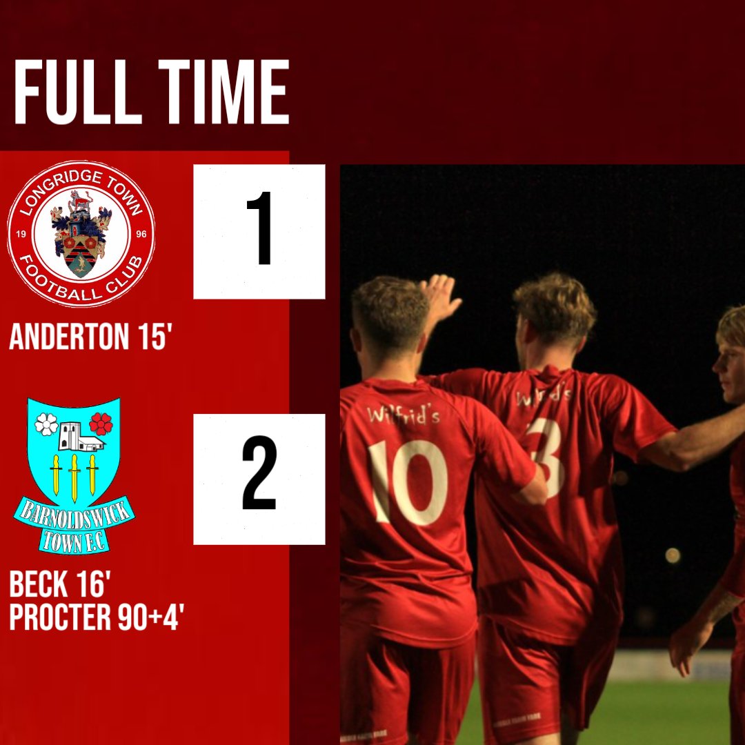 Full time: Longridge 1-2 Barlick

Frustrating to say the very least.

#UpTheRidge