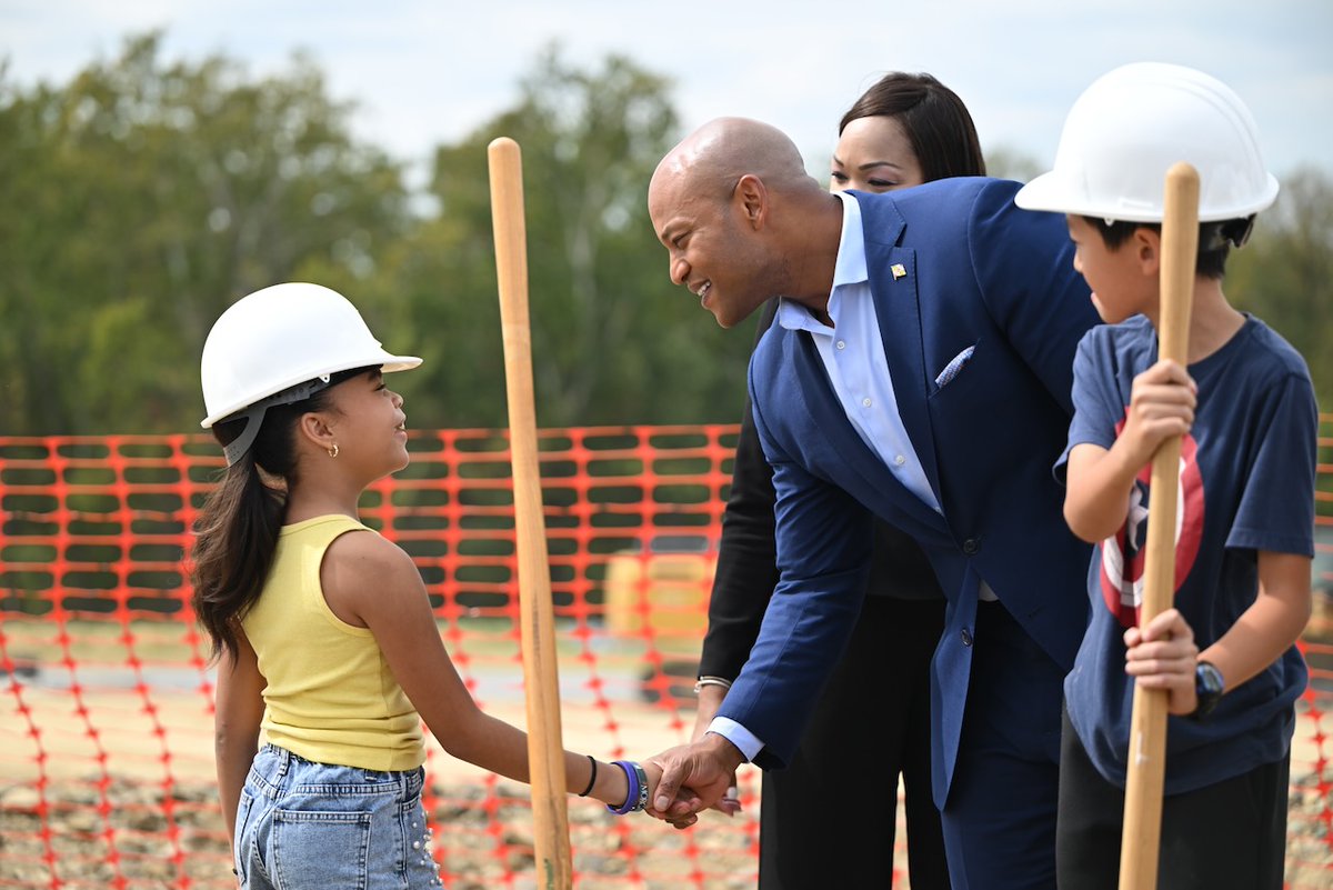Education is the foundation on which we build everything else.

I’m proud to join our friends in Frederick County  as we break ground on Linganore Creek Elementary, which is benefiting from a $3.3 million investment from our administration!

Together we are investing in our young