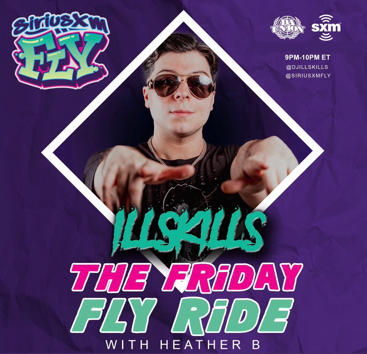 This Friday I’m back on my favorite show!  <a href="/SiriusXMFLY/">@SiriusXMFLY</a> #TheFridayFLYRide 📻