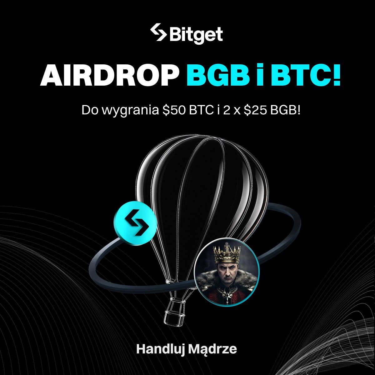 WladcaMonet's tweet photo. Konkursik mordeczki!!! 🔥

Do zgarnięcia ponownie sianko! a łącznie to 100$ 💵

$50 w $BTC oraz 1 x 50$ w $BGB 💰

Co musicie zrobić ? 🤔

✅Dajecie Follow @WladcaMonet oraz @BitgetPL 
✅Retweetujecie tego posta
✅w komentarzu oznaczacie ziomeczka wraz z hasztagiem #BitgetTurns7   i piszecie jaka funkcja jest waszą ulubioną na Bitget? 😎

Czas operacyjny ?

72h⌛️

Powodzenia 😁

#bitgetxlaliga #kryptowaluty