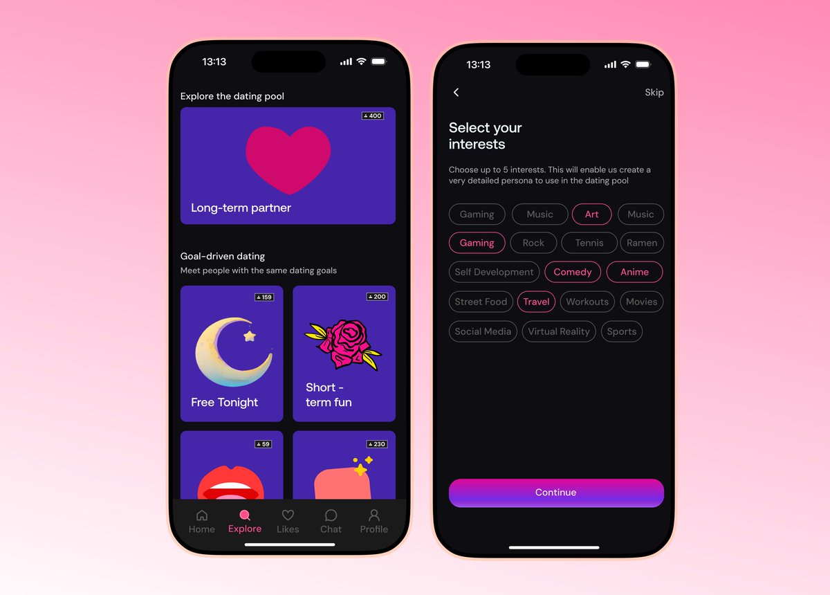 Son_of_a_Native's tweet photo. Tried my hands at the #datemyaiapp over the weekend.
I tried to keep things simple while focusing on key functions.
Here are the screens that made it to X.
What do you think? All feedback are welcome🙂↕️
#uxdesigners #uiux #uxdesign https://t.co/eO6hBa3TEv