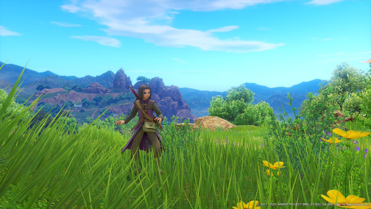 chiramu's tweet image. I&apos;m so excited for #DragonQuestVIIReimagined that I&apos;m back playing #DragonQuestXIS ^^ I wish there were more 3D DQ games on PC, I only have this one and I want more on my PC D: It&apos;s been so long since I enjoyed Dragon Quest❤️