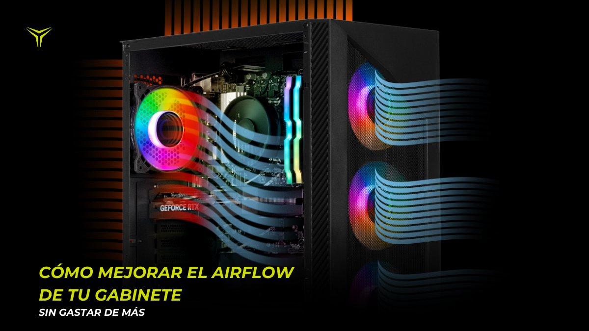 🥵 Si tu PC suena como avión en ranked, toca revisar el airflow. Tips  rápidos, limpieza y gabinetes Yeyian que ya vienen listos para que tu setup  respire chido 👇 🔗 https://t.co/UWZy0vhNdZ #, image size:1200x675
