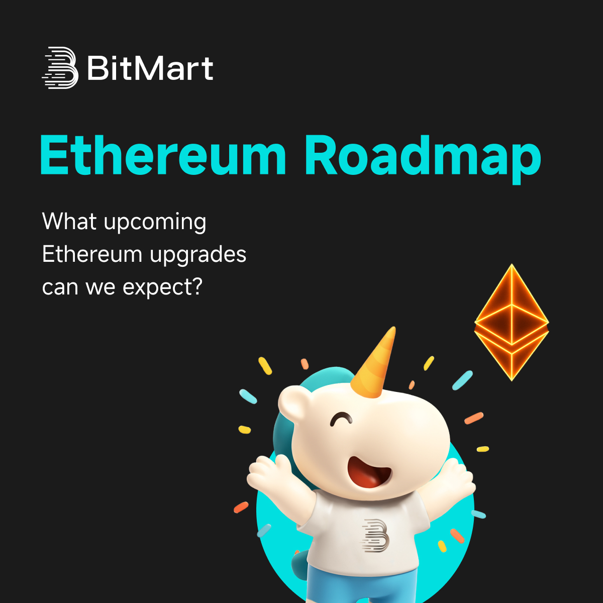 💡 #BitMartBite: Understanding the $ETH Roadmap Monday, Sep. 15, #Ethereum  marked the 3rd anniversary of its transition to a proof-of-stake (PoS)  consensus mechanism through “The Merge.” To mark the anniversary, the  Ethereum