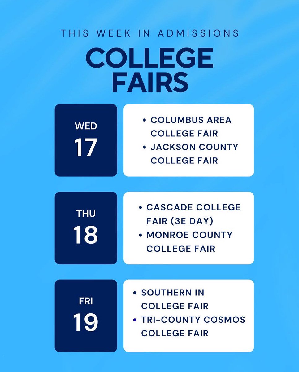 smwc_admission's tweet image. Stop by and see us!! 
#collegefairs #smwc 
@smwc @SMWCAthletics