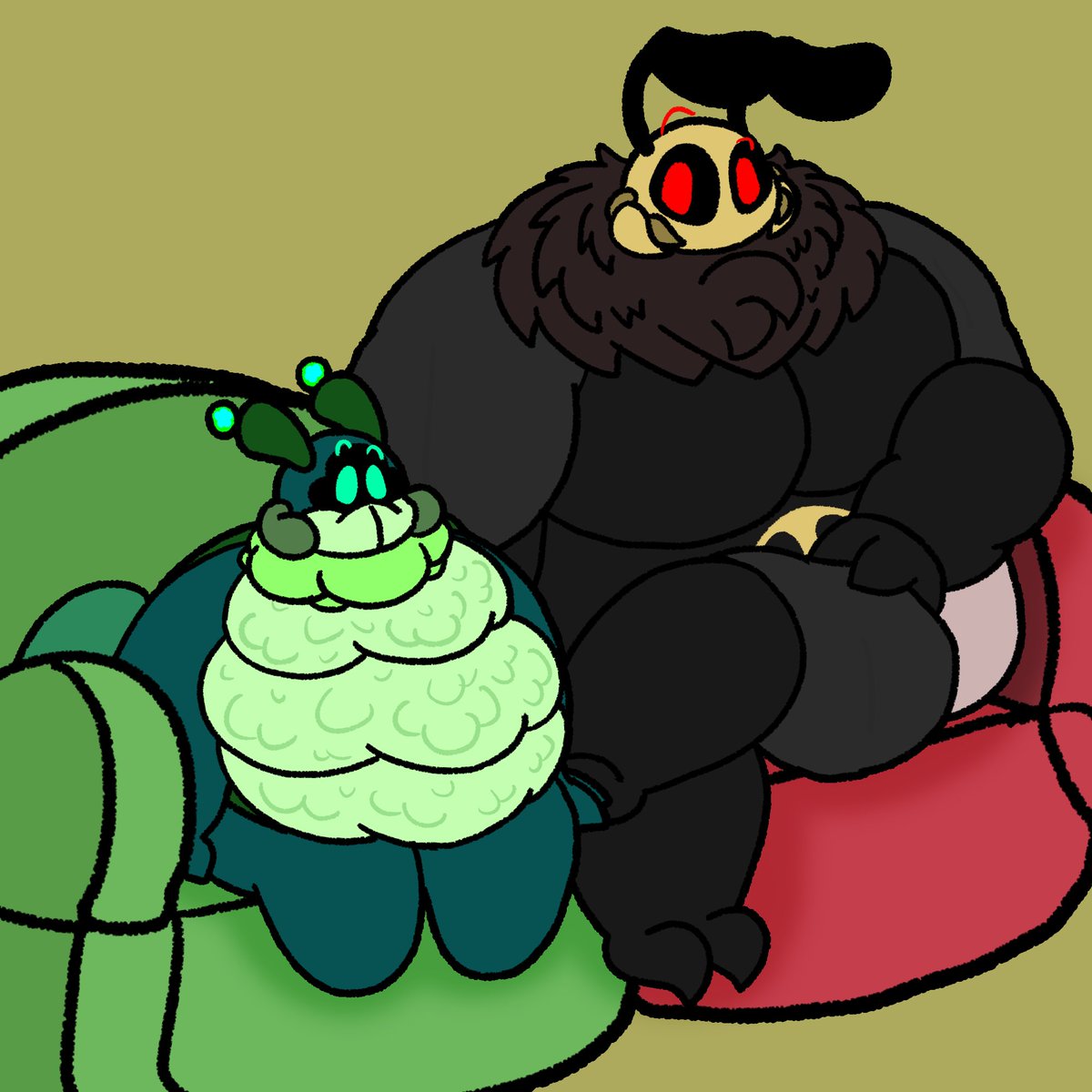 LemmyKirby's tweet image. [ #bugfablesoc #wasp #beetle #bug #oc #sona #bugoc #bugsona ]