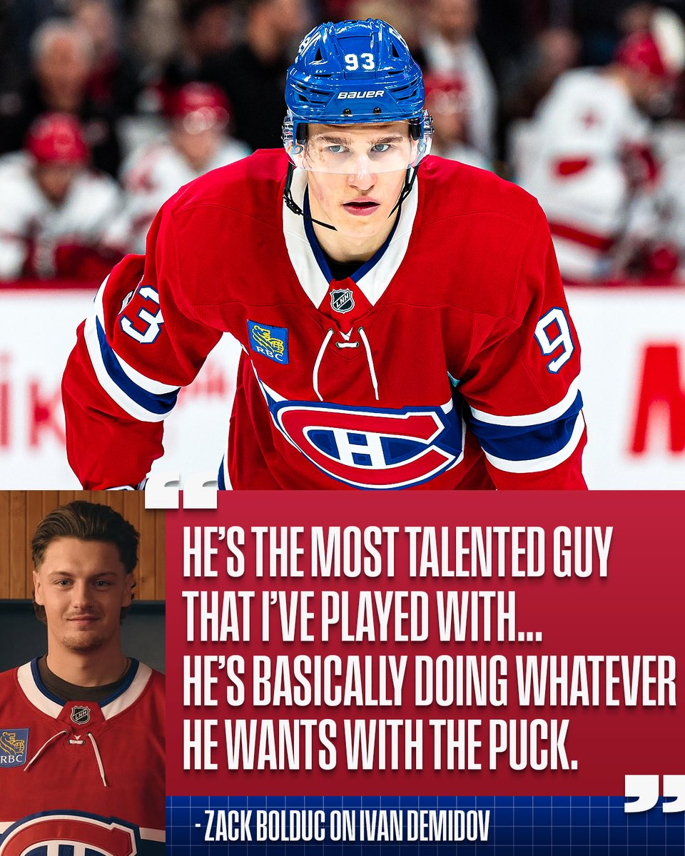 NHL (@nhl) on Twitter photo Ivan Demidov is a special talent. 🤩
(via <a href="/CanadiensMTL/">Canadiens Montréal</a>) Ivan Demidov is a special talent. 🤩
(via <a href="/CanadiensMTL/">Canadiens Montréal</a>)