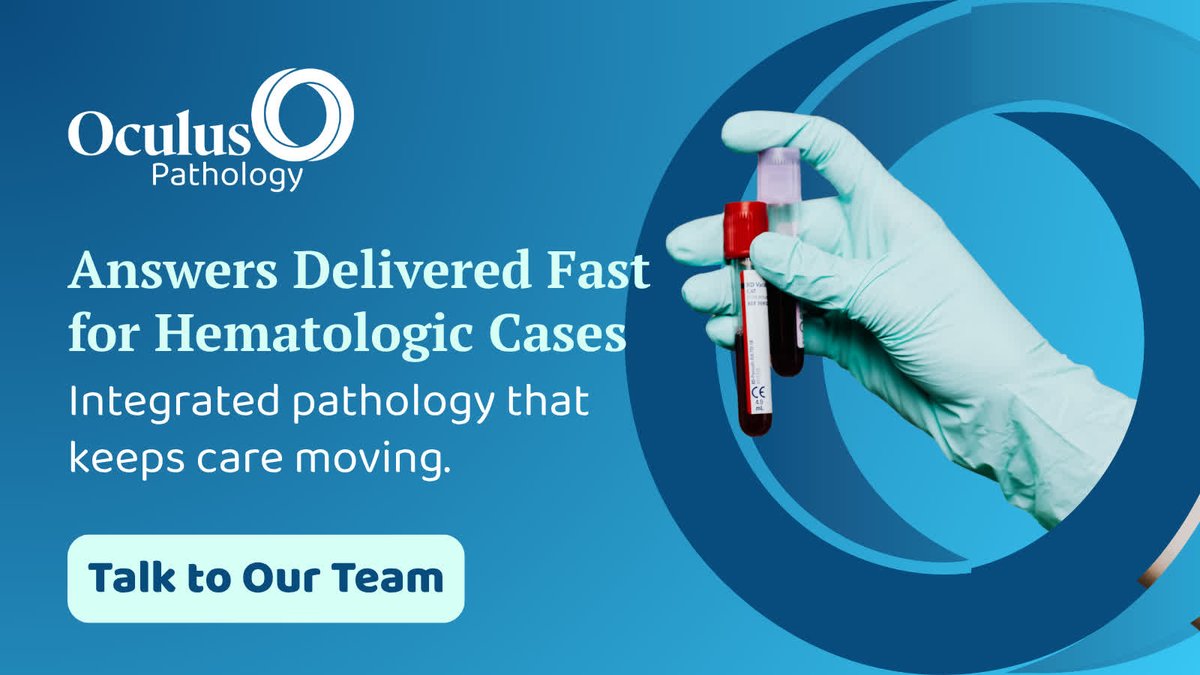 When every moment counts, our hematopathologists provide rapid results backed by molecular and immunophenotypic analysis — all in-house, all under one roof. 
👉 Explore a Lab Built for Care Teams: thinkoculus.com/lab/