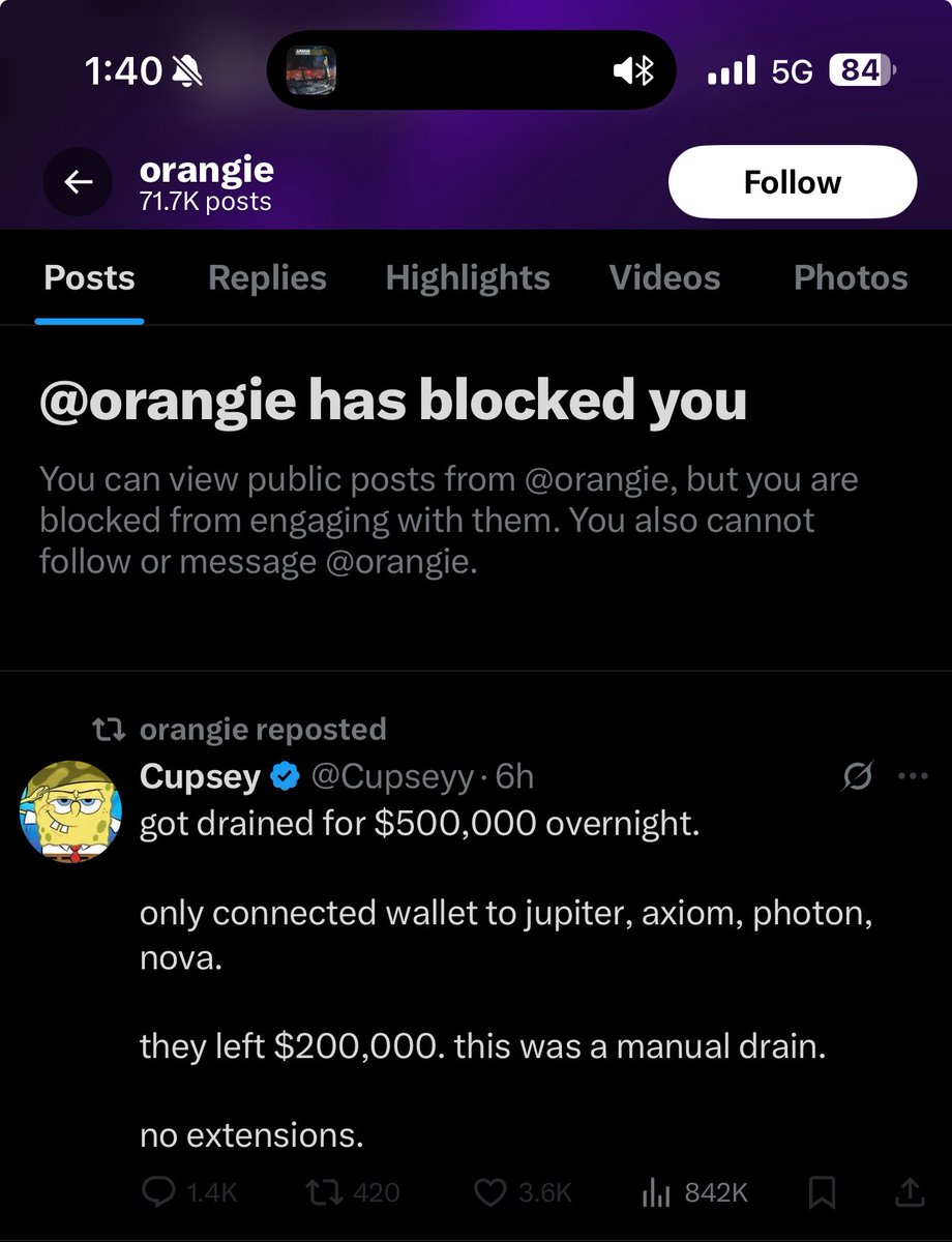 the obese virgin <a href="/orangie/">Orangie</a> drains <a href="/Cupseyy/">Cupsey</a> thru Nova &amp; then reposts cupsey saying he got drained … LMAO 💀

if I’m cupsey I’m calling McDonald’s corporate office &amp; making sure orangie is BANNED from ever stepping foot inside for LIFE

 cut off the food supply, starve your enemy