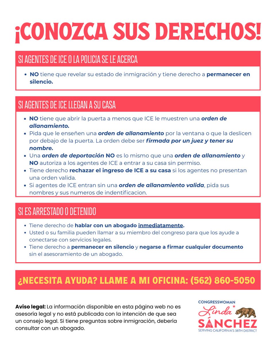 Rep. Linda Sánchez tweet media