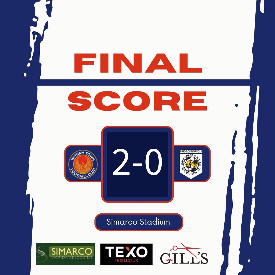 A 2-0 win over Mulbarton Wanderers this evening sees us into the 3rd Qualifying Round of the Emirates FA Cup!

We travel to <a href="/needhammktfc/">Needham Market FC</a> in the next round and the tie is due to be played on Saturday 27 September.