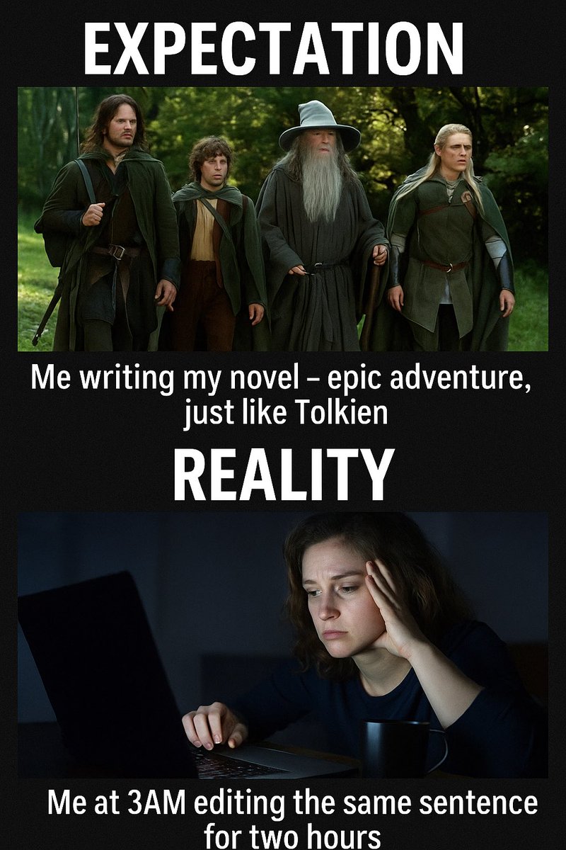 maxdiachenko97's tweet image. They told me writing a book would be like creating worlds.
Turns out it’s just me fighting one stubborn sentence at 3AM.
But hey — that’s still epic.
#AmWriting #WritersLife #CreativeStruggle #EpicAdventure
#ExpectationVsReality #AuthorStruggles
My book 📕