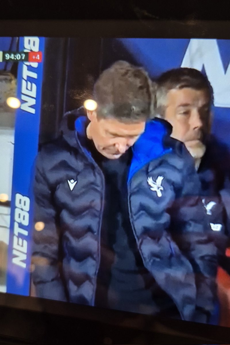 OG's demeanour summing up this performance! #cpfc