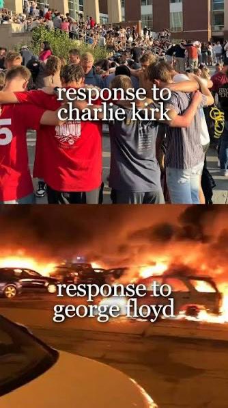 ChazNeal2's tweet image. Unpopular Truth 
These aren’t “the same” in culpability or context Floyd’s killing involved state power gone wrong, while Kirk’s was vigilante style political violence. 
#TruthOverEverything