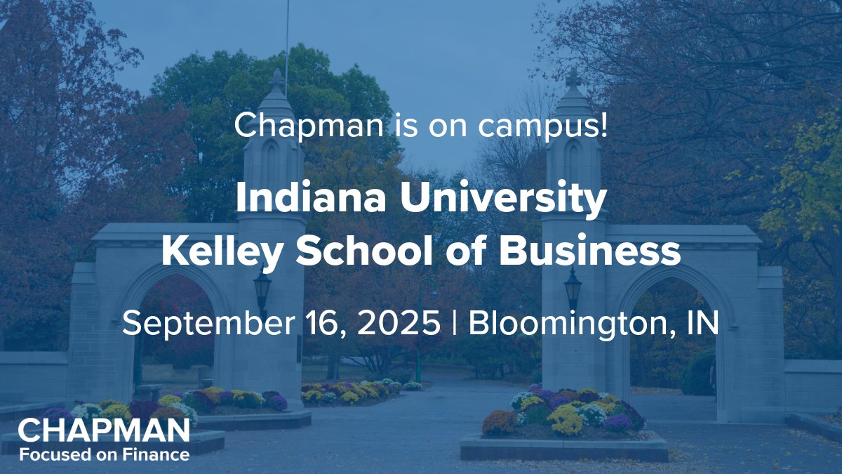 Chapman's Claire Foltz, Caroline Fryzel, and Jessie Mazin are at @‌KelleySchool to share insights on our innovative Finance Law Development Program. Learn more: chapman.com/careers-prelaw #FinanceLawCareers #FutureLeaders