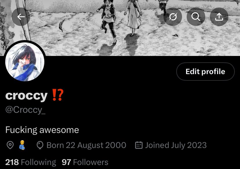 Croccy_'s tweet image. Profile, lockscreen, homesreen and last song