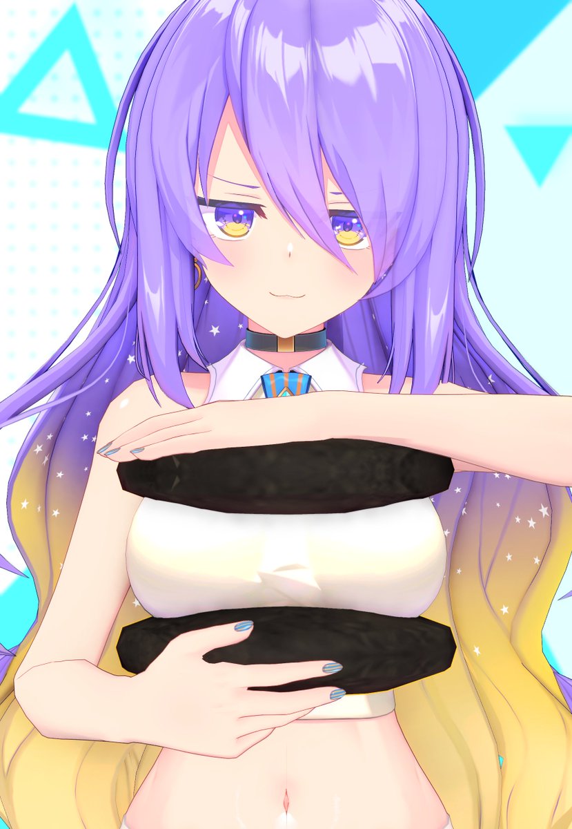 #HoshinovArt #MoonaMauDance
Mooreo’s milk cream is very rich!

©2016 cover corp.