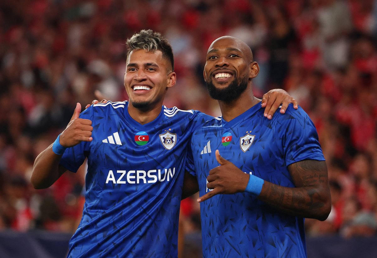 🇦🇿 Temsilcimiz Karabağ, Şampiyonlar Ligi'nin ilk haftasında deplasmanda Benfica’yı 3-2 mağlup etti.