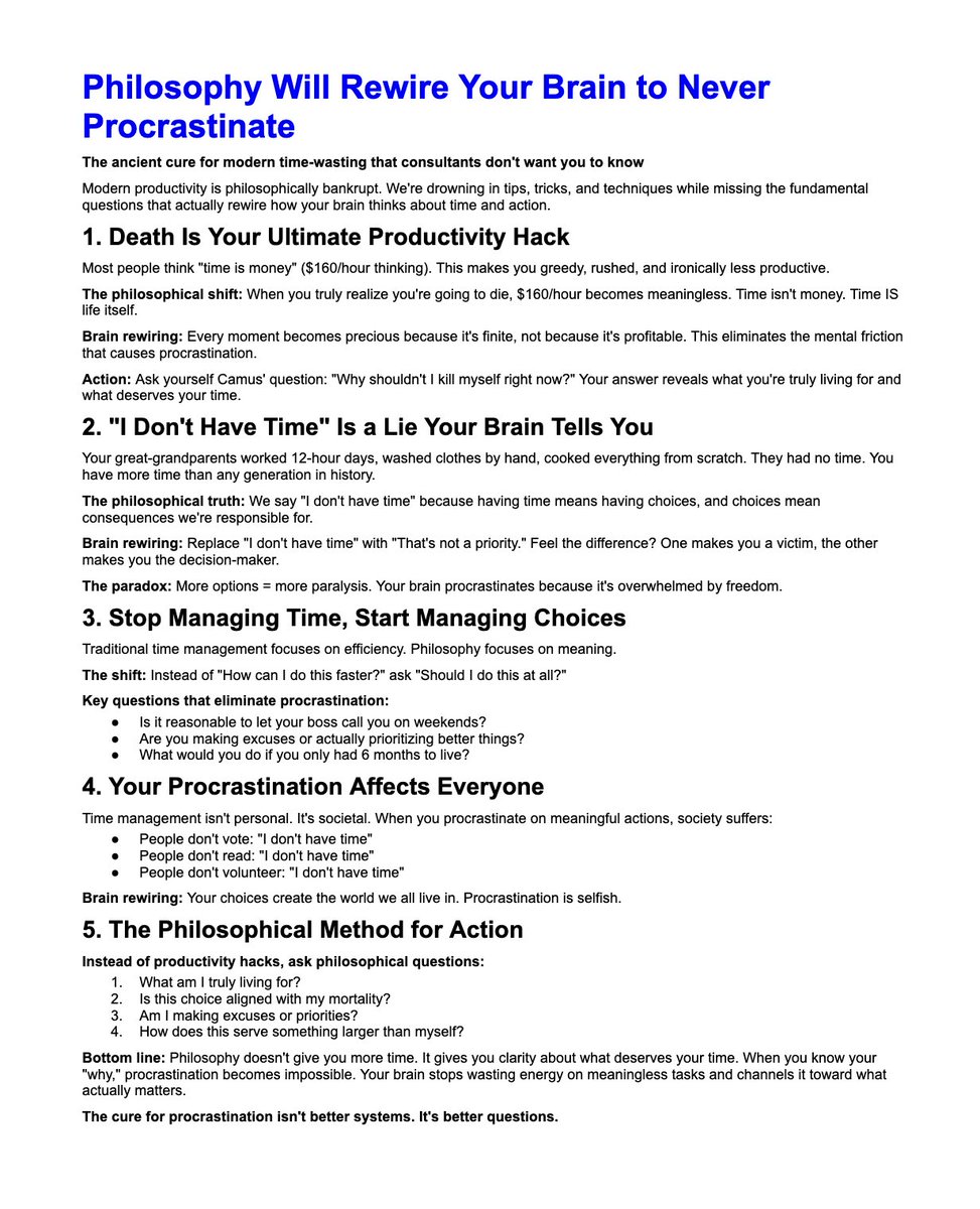 This guy will literally rewire your brain to never procrastinate