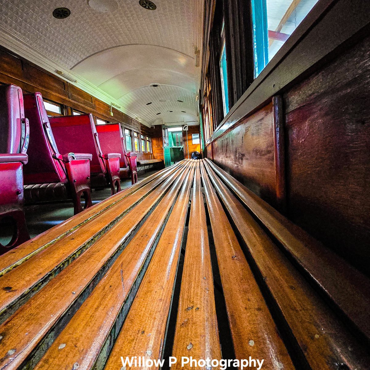One of Goldfield Railways 1911 carriage.
This one is the only wheelchair accessable carriage.