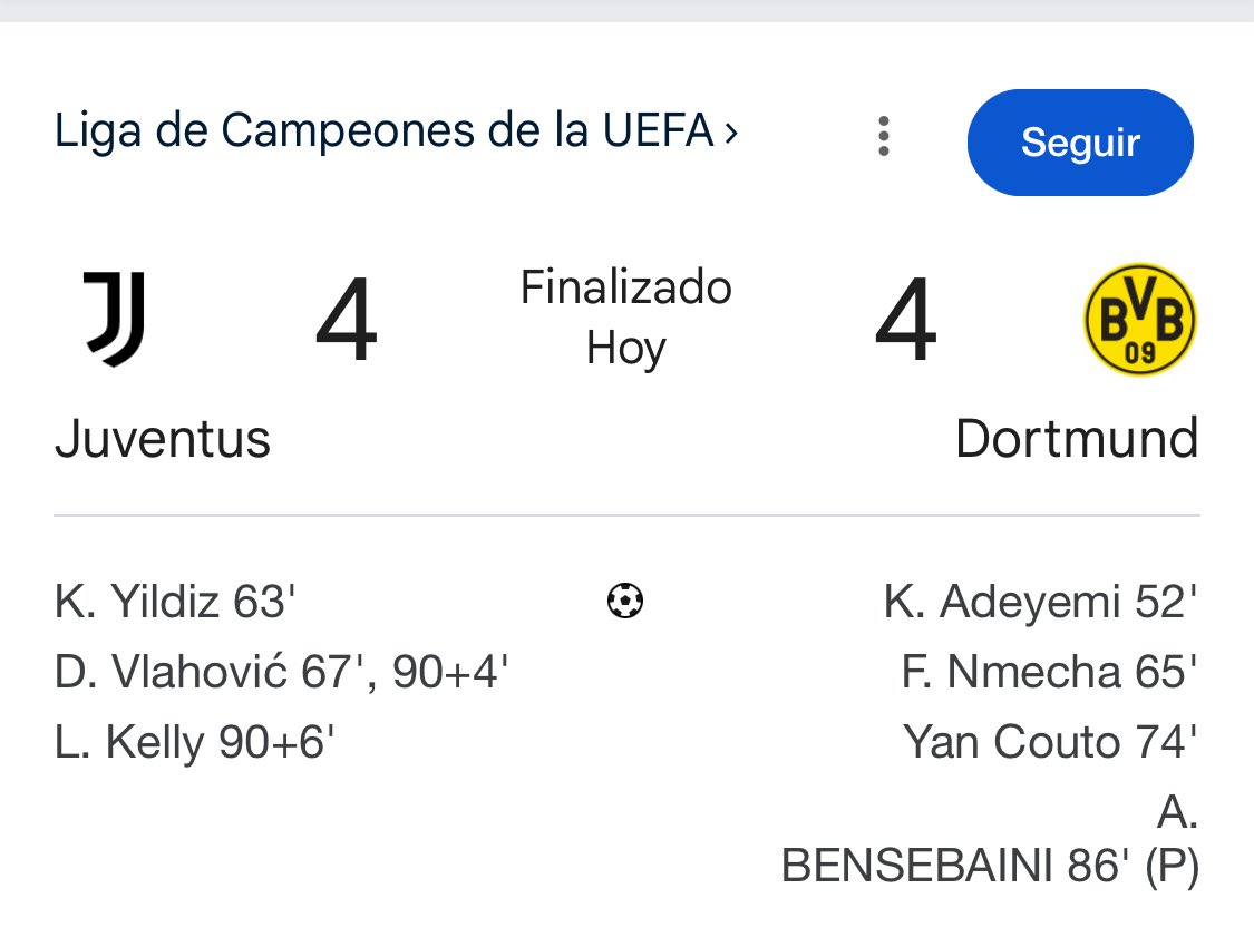 Me perdí el mejor partido del año?