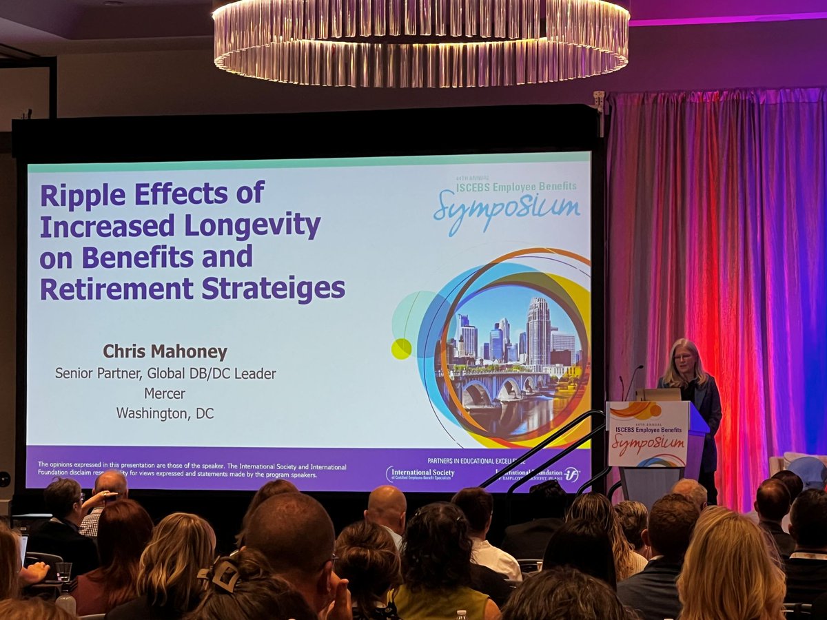 CEBSProgram's tweet image. Another fantastic day of Symposium! Attendees have been connecting with professional peers and while going to engaging sessions on a variety of employee benefits topics. What’s been your favorite part of #25SYMP so far?