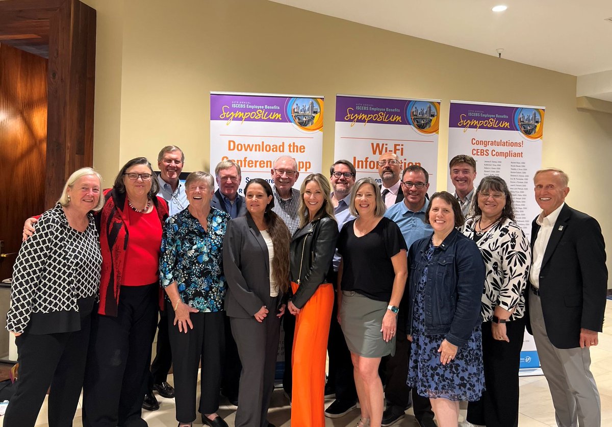 CEBSProgram's tweet image. Another fantastic day of Symposium! Attendees have been connecting with professional peers and while going to engaging sessions on a variety of employee benefits topics. What’s been your favorite part of #25SYMP so far?