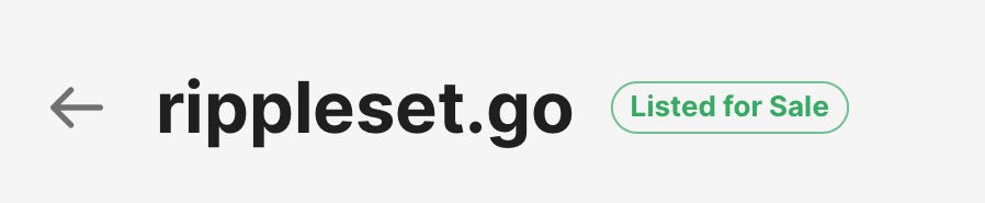 bashycrypto's tweet image. Selling a few premium #DomainForSale 🔥 All prices negotiable — DM if interested
unstoppabledomains.com/d/cashking.go
unstoppabledomains.com/d/coincity.go
unstoppabledomains.com/d/rippleset.go