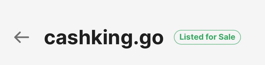 bashycrypto's tweet image. Selling a few premium #DomainForSale 🔥 All prices negotiable — DM if interested
unstoppabledomains.com/d/cashking.go
unstoppabledomains.com/d/coincity.go
unstoppabledomains.com/d/rippleset.go