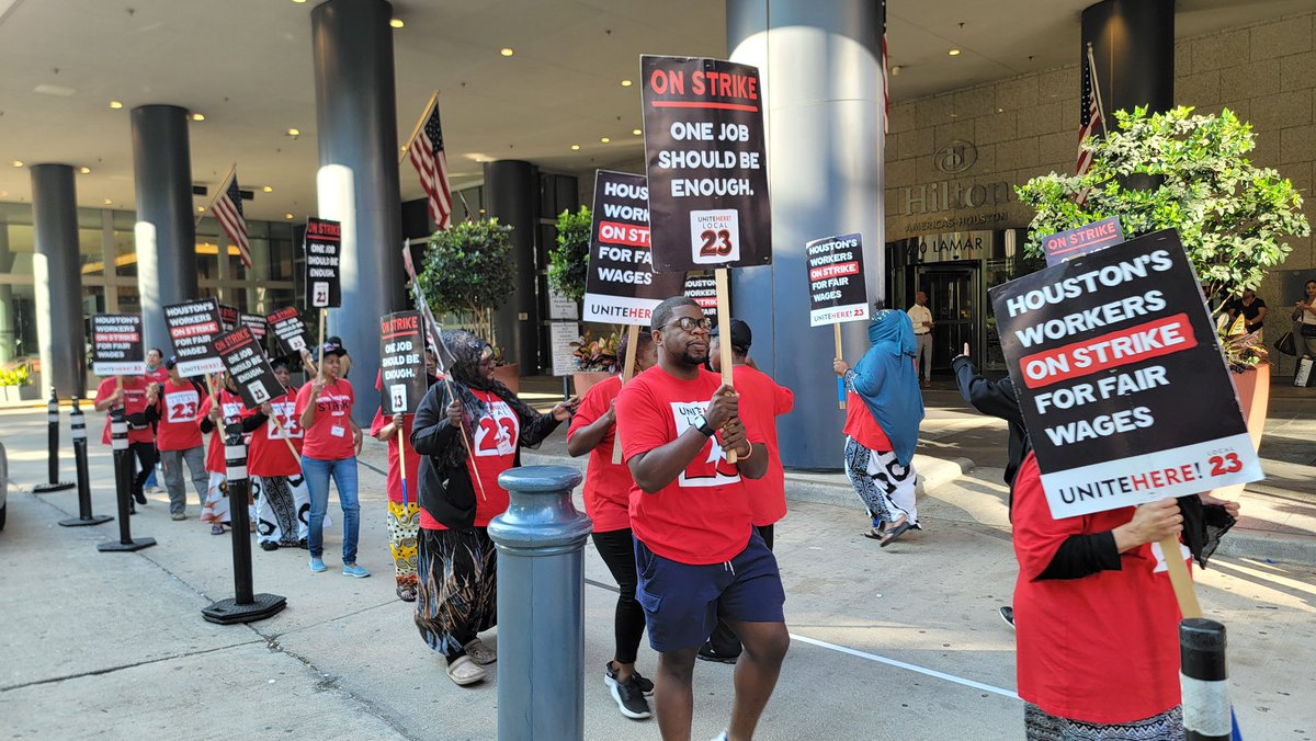 Odus E. Evbagharu (@oduseevbagharu) on Twitter photo My dad’s first job after immigrating here was making hotel beds to give us a better life.
Today, his three kids are college grads.
That’s why I stand with <a href="/unitehere23/">UNITE HERE Local 23</a> workers on strike. Immigrants and all families deserve fair wages, dignity, and the American dream. My dad’s first job after immigrating here was making hotel beds to give us a better life.
Today, his three kids are college grads.
That’s why I stand with <a href="/unitehere23/">UNITE HERE Local 23</a> workers on strike. Immigrants and all families deserve fair wages, dignity, and the American dream.