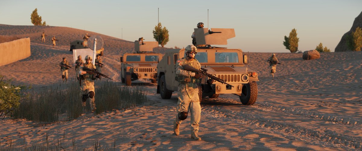 Morgen geht es bei #SentinelReach zum #Warlord Sulejman Aziz, dieser hat Informationen für uns!

Lust morgen mitzuspielen?
Dann melde dich bei uns!
discord.gg/GxH7C4VWhf

#Arma #ArmaReforger #Reforger #Milsim #TacticalGaming #Gaming #MyBohemiaPlaystyle #DeutscherArmaClan #Clan