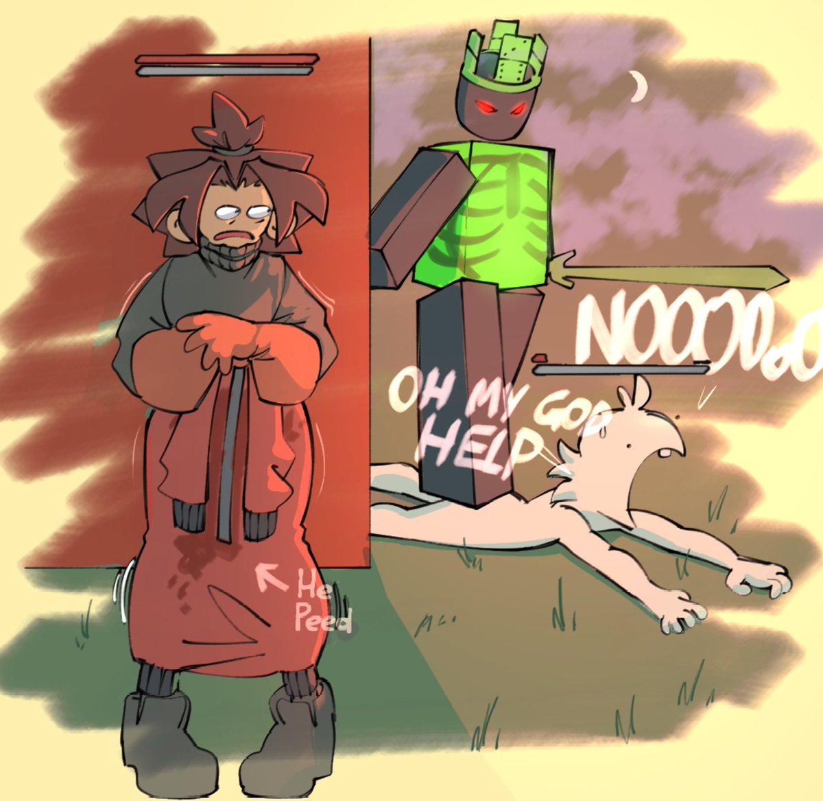 Forsaken kinda funny
#doodle #Forsaken